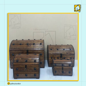 جعبه چوبی هلالی کد 1