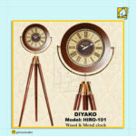 ساعت ایستاده کد ۱-سفید،مشکی،کرم