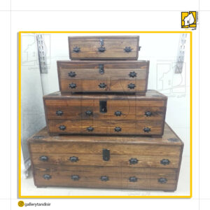 جعبه چوب روس کد 1