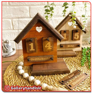 تقویم چوبی کد 1