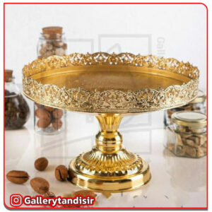 شیرینی خوری فلزی کد ۱